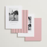 "Coco" - Save the Date Photo Mount Cards in Sorbet by Robert and Stella - Back of Card Options
