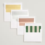 "Coco" - Save the Date Photo Mount Cards in Sorbet by Robert and Stella - Envelope Liner Options