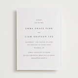 "A Thousand Years" - Letterpress Save The Dates in Soft Black by Design Lotus - One Color