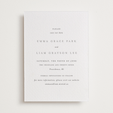 "A Thousand Years" - Letterpress Save The Dates in Soft Black by Design Lotus - Two Color