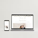 "Chic Monogram" - Letterpress Save The Dates in Ash by Mansi Verma - FREE Wedding Website