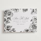 "garden" - Letterpress Save The Dates in Garden by Leah Bisch - One Color