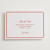 "Aperitif" - Letterpress Save The Dates in Verona Sunset by Megan Davis - One Color