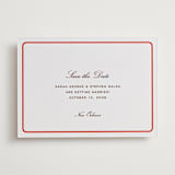 "Aperitif" - Letterpress Save The Dates in Verona Sunset by Megan Davis - Two Color