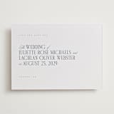 "London" - Letterpress Save The Dates in Aegean by Hudson meet Rose - Two Color