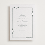 "cerchi" - Letterpress Save The Dates in Stone by Vera Lim - One Color