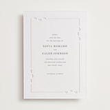 "cerchi" - Letterpress Save The Dates in Stone by Vera Lim - Two Color