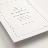 "cerchi" - Letterpress Save The Dates in Stone by Vera Lim - Detail