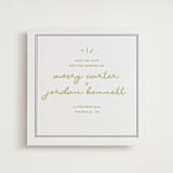 "The Verdure Suite" - Letterpress Save The Dates in Moss by Brittney Jensen - Two Color