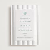 "Isle" - Letterpress Save The Dates in Seafoam by Megan Davis - Two Color