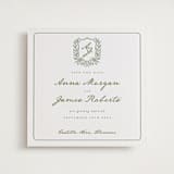 "Villa" - Letterpress Save The Dates in Pistachio by Maja Cunningham - Two Color
