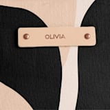 "Abstract Flora" - Snap Tote in Desert by Iveta Angelova - Tag Detail