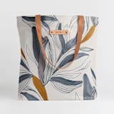 "Casual style" - Snap Tote in Pond by Lucrecia Caporale - Snap Tote