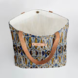 "Ogees" - Snap Tote in Shadow by Bethania Lima - Interior Detail