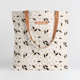 "Primavera" - Snap Tote in Daisy by Iveta Angelova - Snap Tote