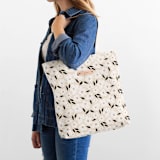 "Primavera" - Snap Tote in Daisy by Iveta Angelova - On Model