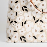 "Primavera" - Snap Tote in Daisy by Iveta Angelova - Fabric Detail
