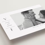 "Initial Attraction" - Save the Dates in Ebony by Kaydi Bishop - Detail