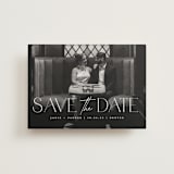 "Simple Elegance" - Save the Dates in Pearl by Jessica Corliss - Front