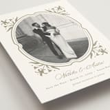 "Calia" - Save the Dates in Paris Rain by Jennifer Postorino - Detail