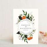 "Orange Blossoms" - Save the Dates in Pearl by Susan Moyal - Front