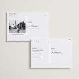 "kroštule" - Save the Dates in Milan by chocomocacino - Back of Card Options
