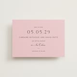 "Nola" - Save the Dates in Peony by Megan Davis - Front