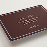 "Aperitif" - Save the Dates in Fig by Megan Davis - Detail