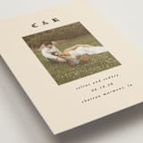 "Marmont" - Save the Dates in Ecru by AK Graphics - Detail
