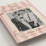 "Thompson" - Save the Dates in Rose by Jennifer Lew - Detail