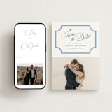 "Marenza" - Save the Dates in Bluebell by Jessica Williams - Free Wedding Website