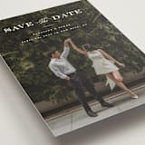 "Proper" - Save the Dates in Gown by Carolyn MacLaren - Detail