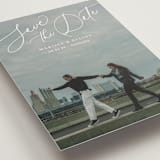 "On The Horizon" - Save the Dates in Pearl by Kaydi Bishop - Detail