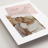 "Keepsake" - Save the Dates in Blush by Morgan Kendall - Detail