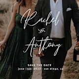 "Growing Love" - Save the Dates in Dahlia by Alice Carmen - Detail