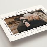 "Engraved names" - Save the Dates in Burgundy by Stacey Meacham - Detail