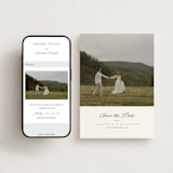"Together Always" - Save the Dates in Chiffon by Eric Clegg - Free Wedding Website