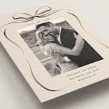 "Bow" - Save the Dates in Tuxedo by Corinne Malesic - Detail