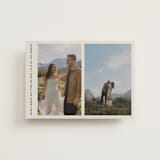 "Diptych Photos" - Save the Dates in Stone by Becky Nimoy - Front