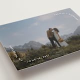 "soft morning" - Save the Dates in Crystal by Leia Matt - Detail