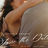 "Slant" - Save the Dates in Snow by Michelle Taylor - Detail