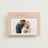 "Color Pop" - Save the Dates in Salmon by Kaydi Bishop - Front