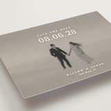 "Classic Big Date" - Save the Dates in Moonstone by Lucrecia Caporale - Detail