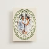 "Charm" - Save the Dates in Olive by Elly - Front