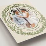 "Charm" - Save the Dates in Olive by Elly - Detail