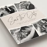 "Our collage" - Save the Dates in Vanilla by Lea Delaveris - Detail