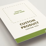 "FOIL Portrait Custom" - Save the Dates in Charcoal by Minted - Detail