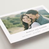 "Daisies" - Save the Dates in Ink by Wildfield Paper Co - Detail