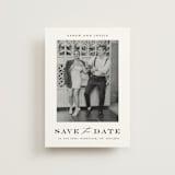 "Classic Charm" - Save the Dates in Midnight by Stacey Meacham - Front