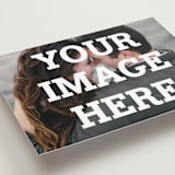 "The Big Picture" - Save the Dates in Ivory by Minted - Detail